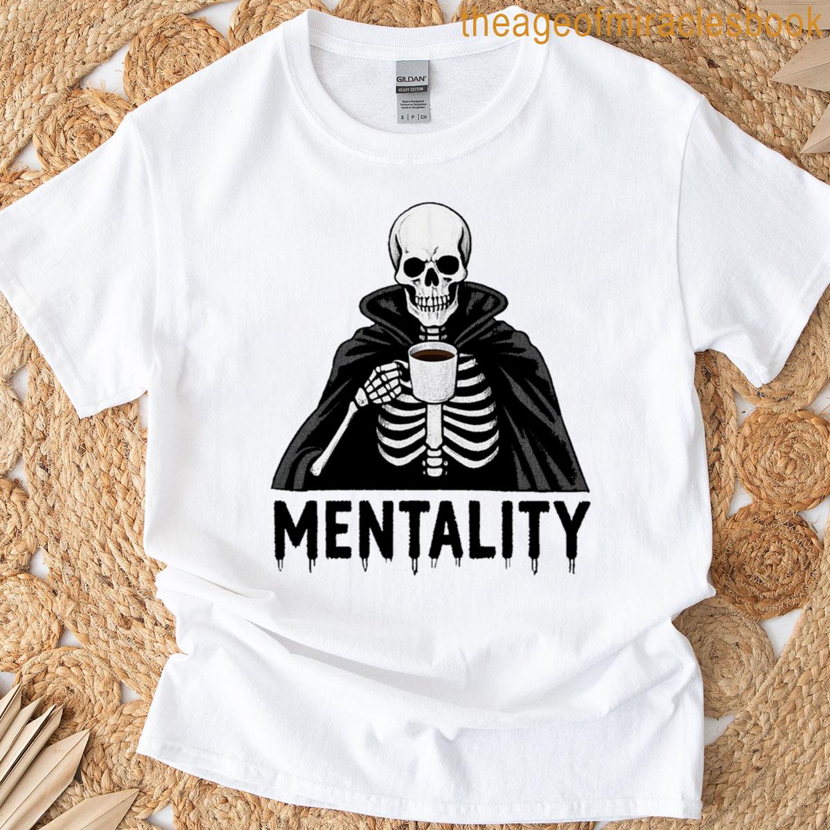 Mentality Graffiti Skeleton Classic T-shirt