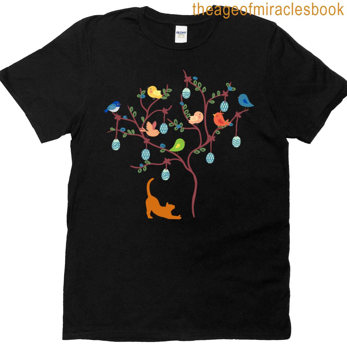 Spring Tree With Birds – Cute Design Classic T-shirt