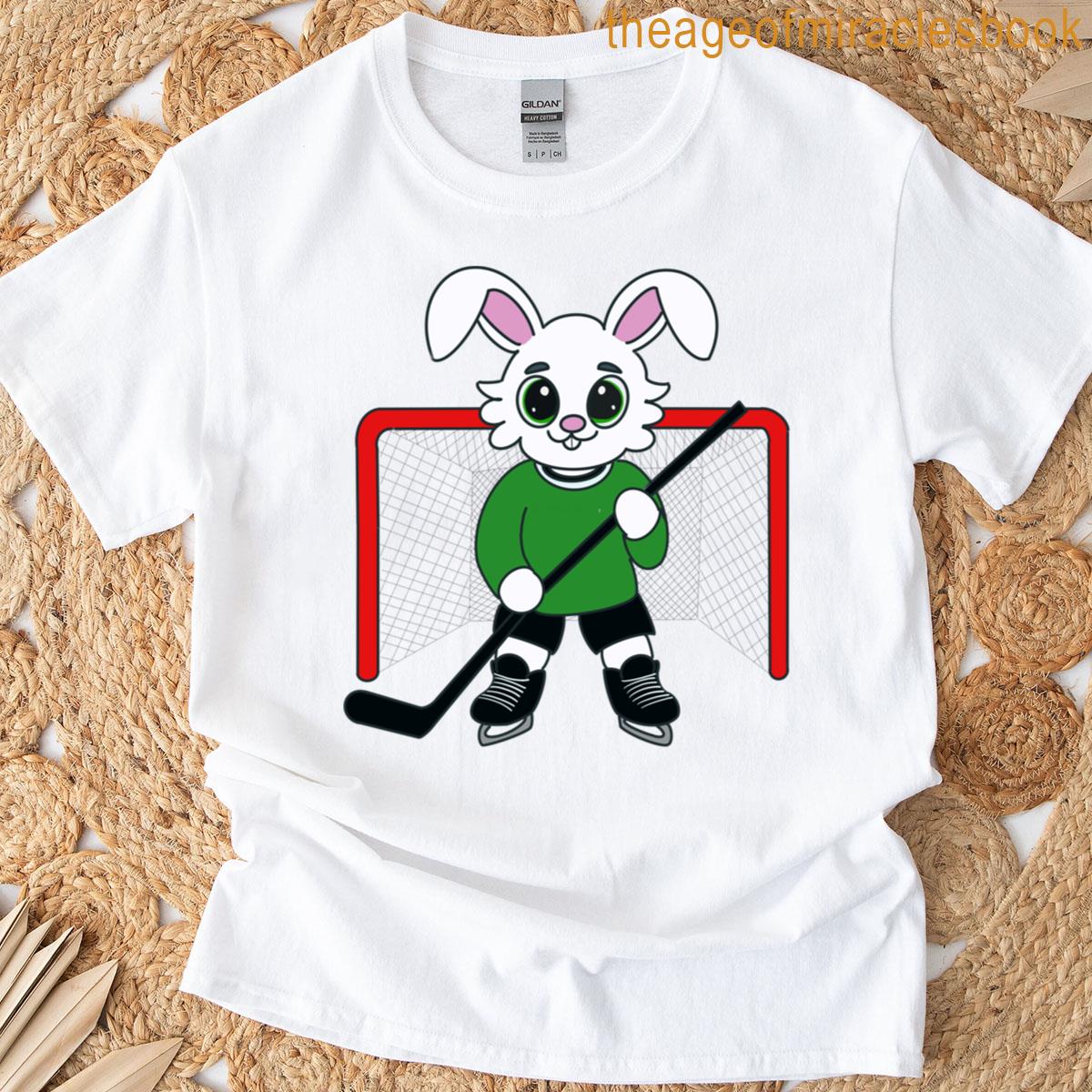 Hockey Easter Bunny Classic T-shirt