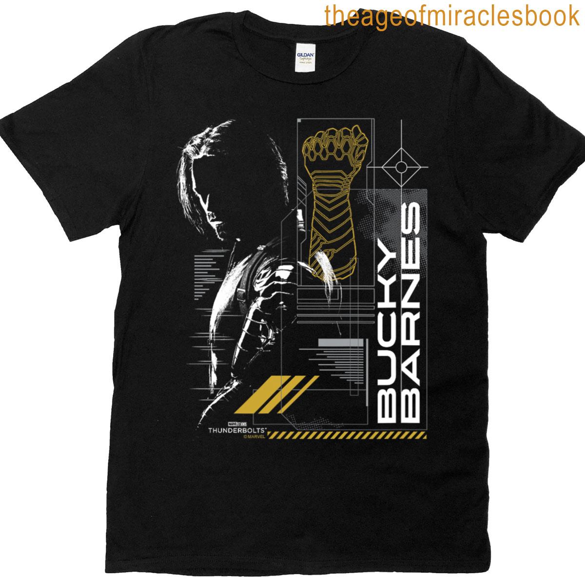 Marvels Thunderbolts – Bucky Barnes Dark Digital T-shirt