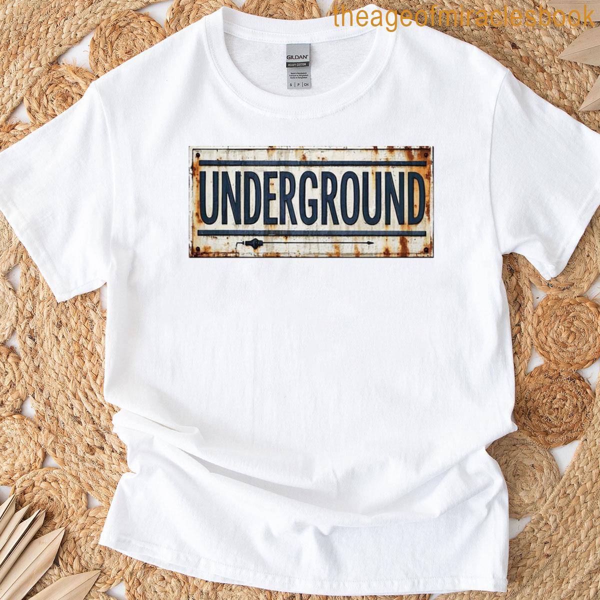 Underground Sign Graffiti Classic T-shirt