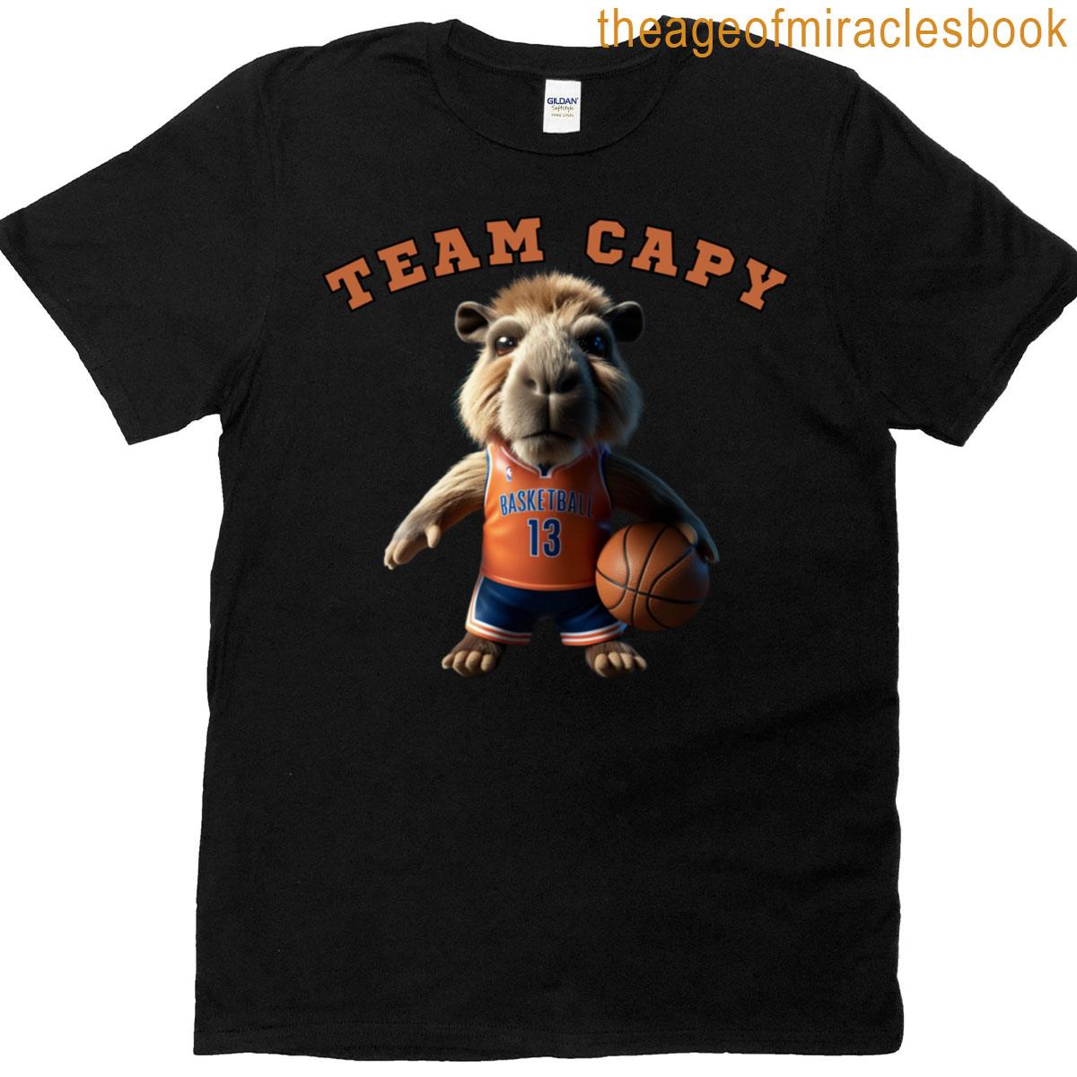 Basketball Capybara Active T-shirt