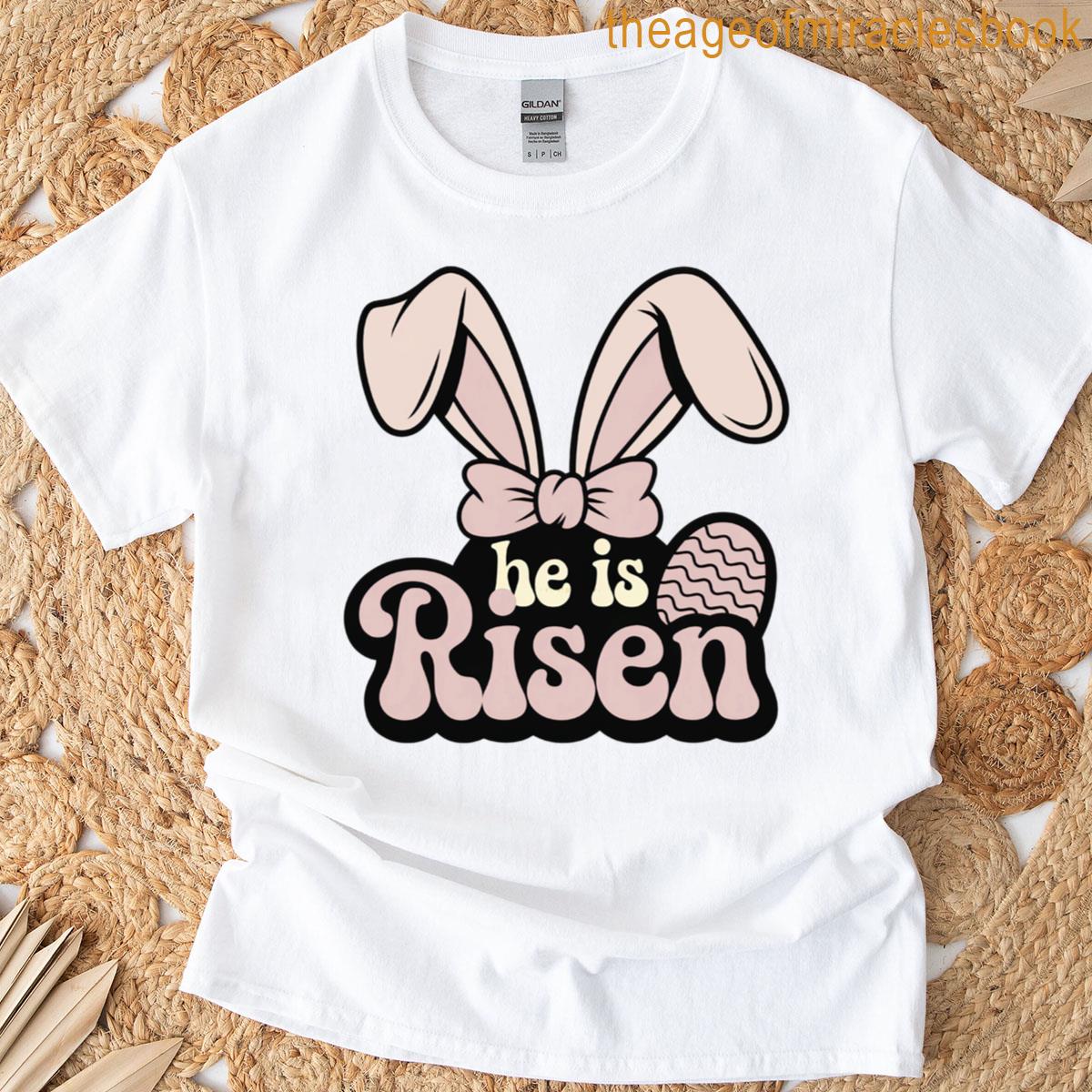 Easter Bunny He Is Risen Classic T-shirt