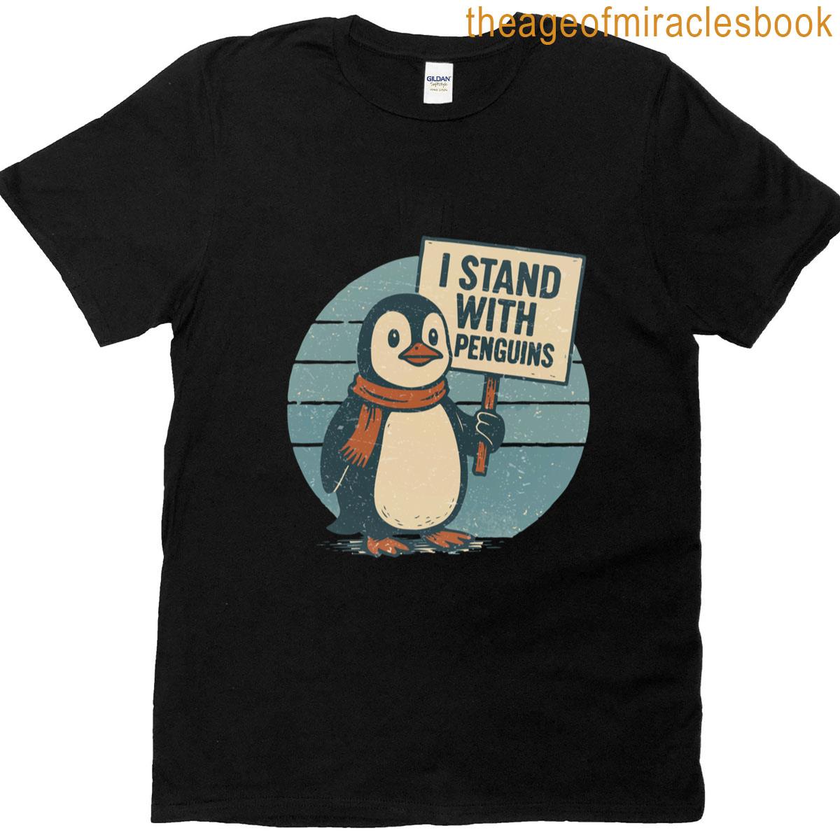 I Stand With Penguins Essential T-shirt