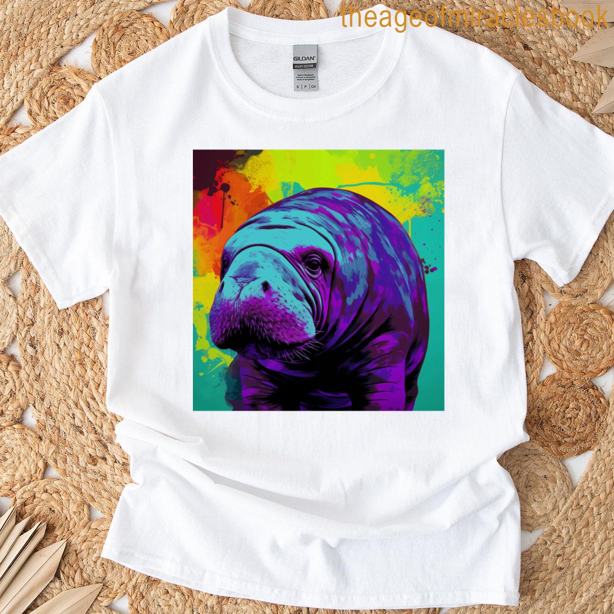 Manatee Popart Classic T-shirt