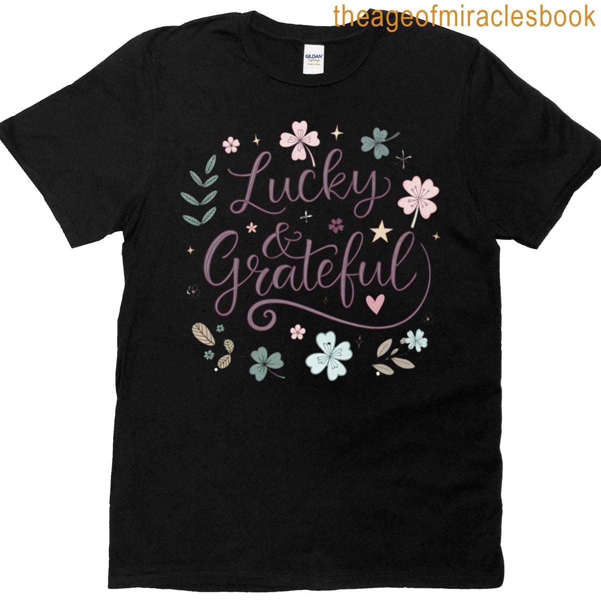 Lucky And Grateful Oversized T-shirt
