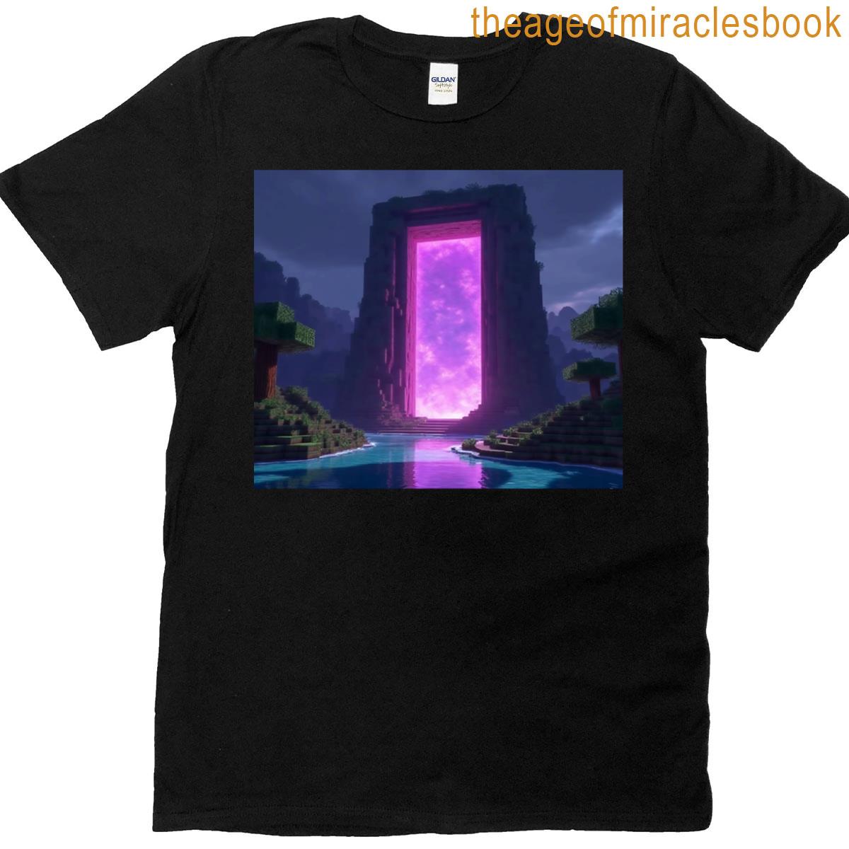 Nether Portal Wall Art T-shirt