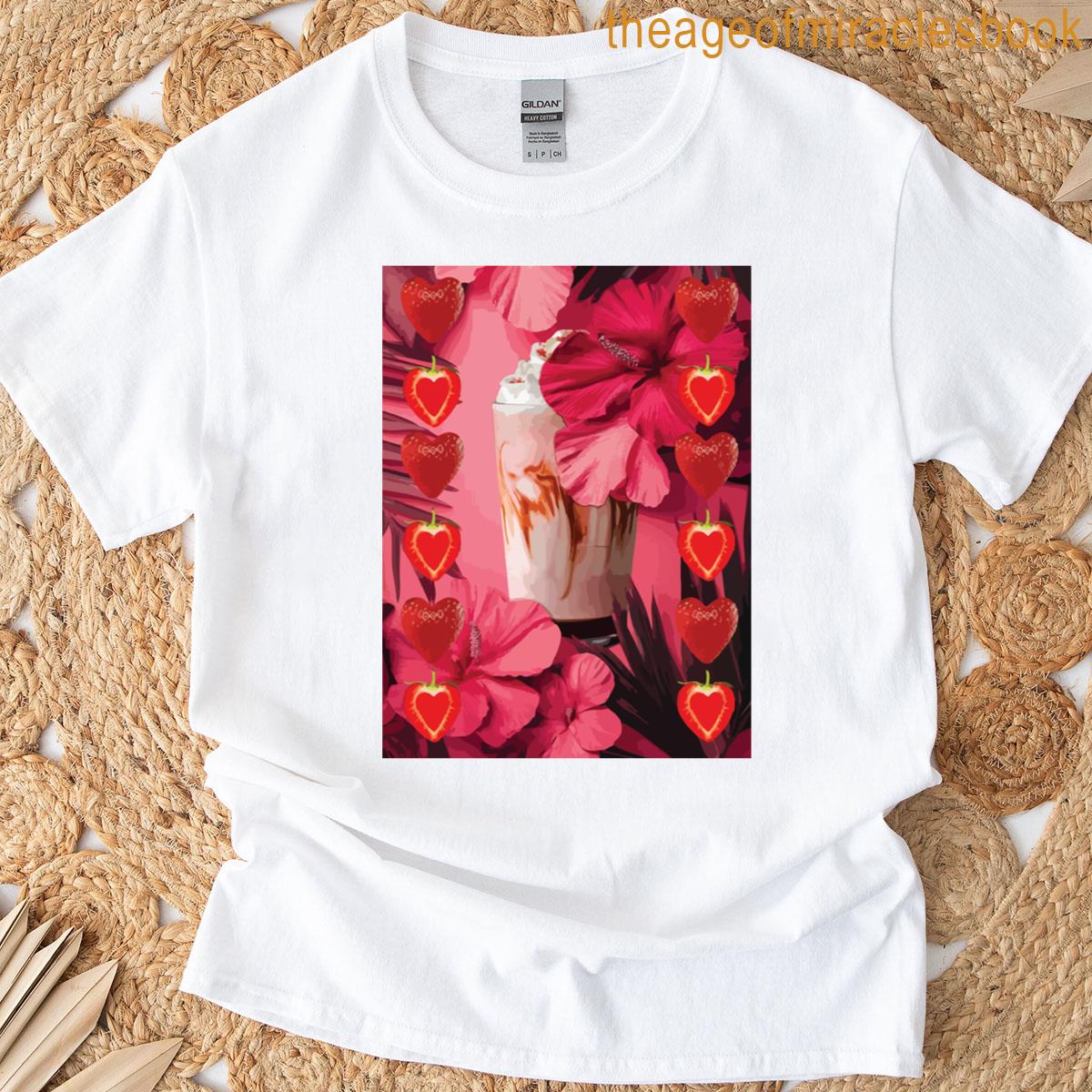 Strawberry Milkshake Fuzz T-shirt