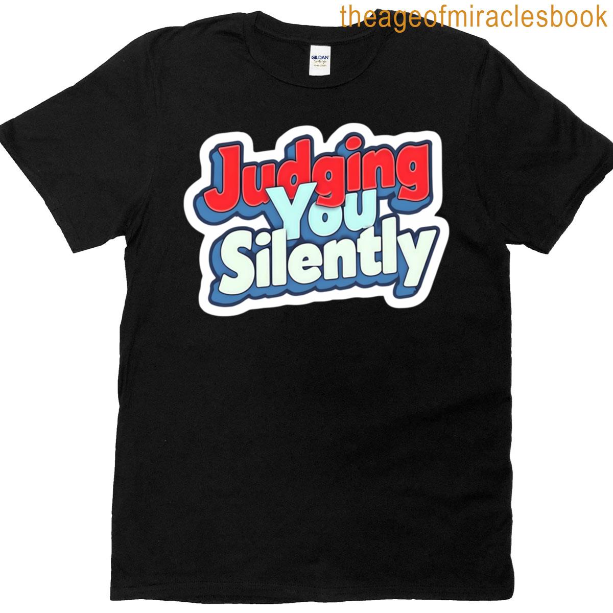 Judging You Silently Oversized T-shirt