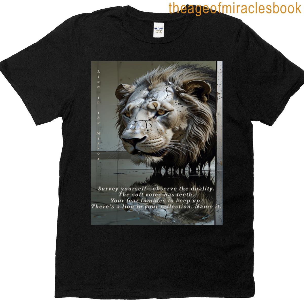 Lion In The Mirror T-shirt