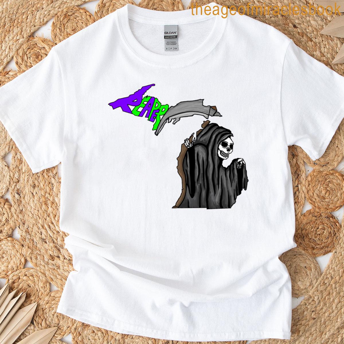 Michigan Grim Reaper T-shirt