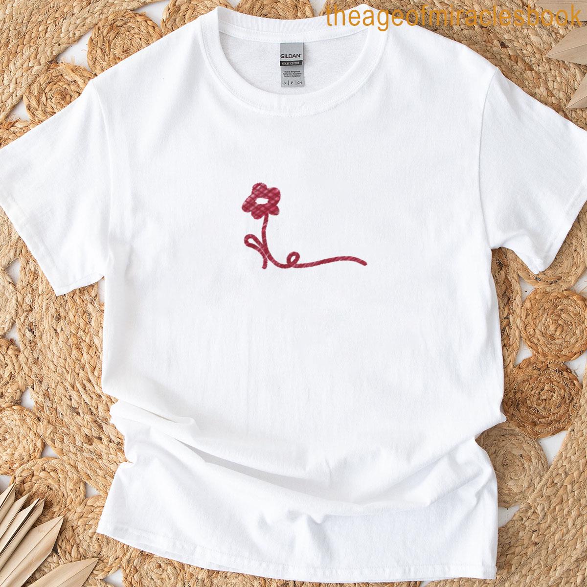 Red Flower T-shirt