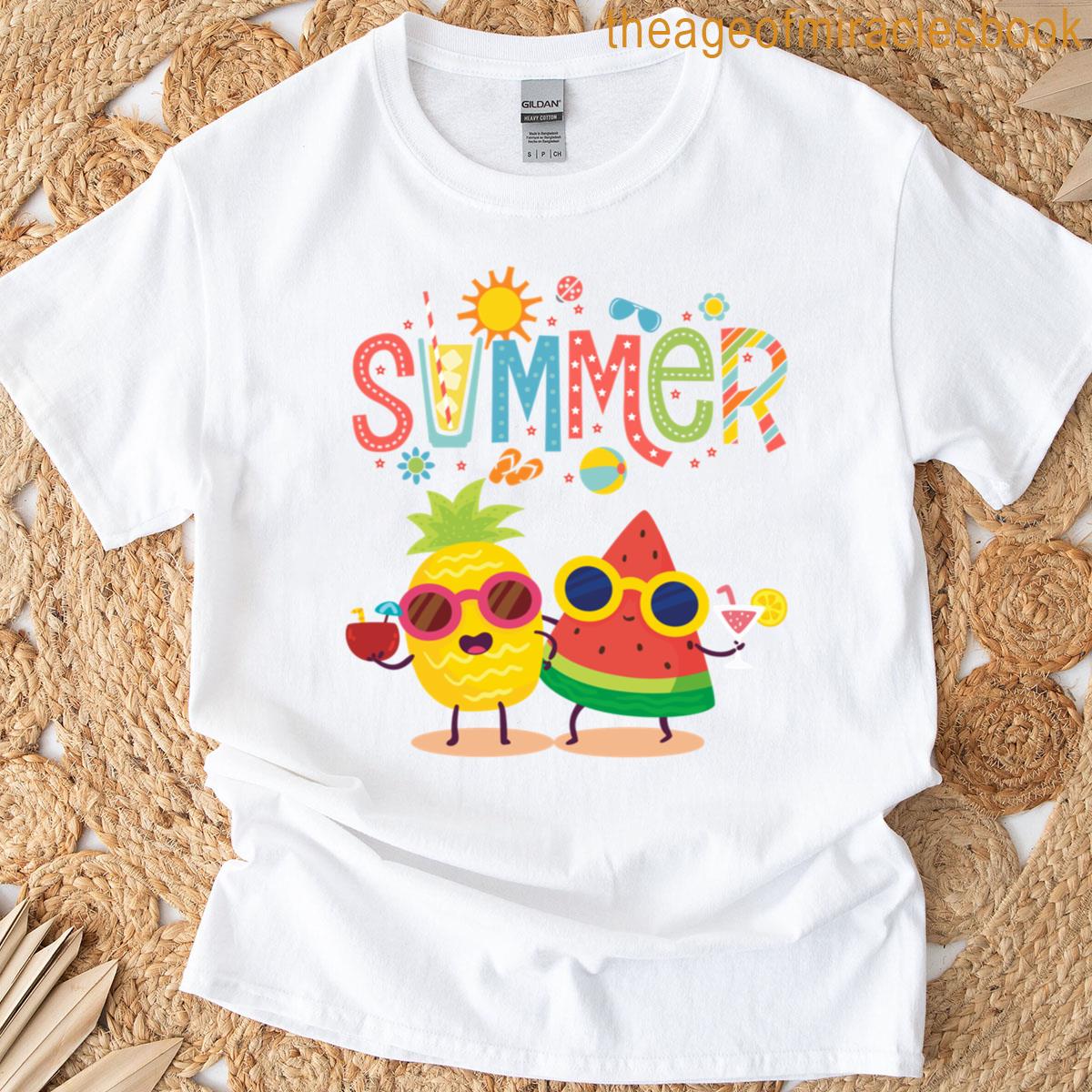 Summer With Two Fruits T-shirt