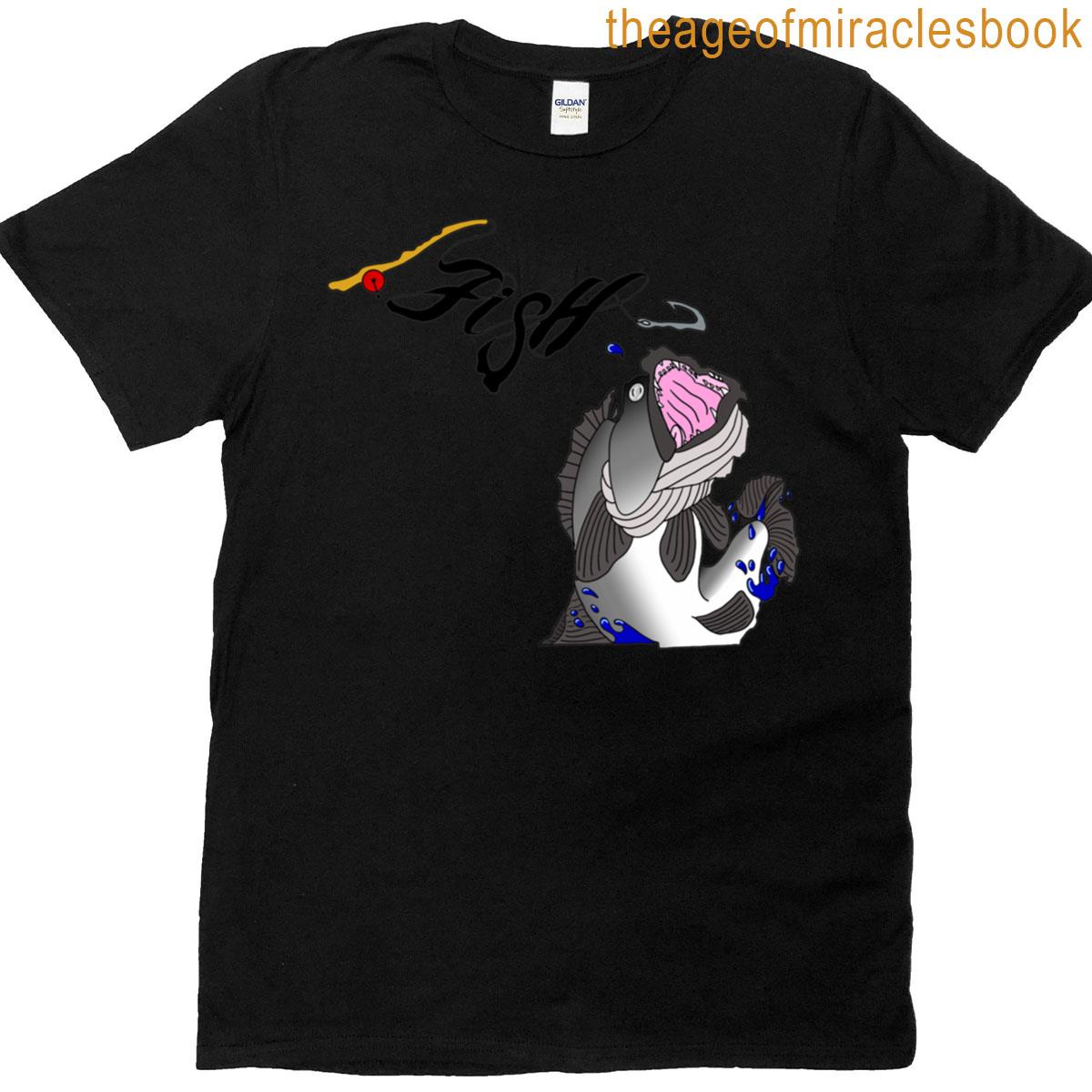 Walleye Fishing Oversized T-shirt
