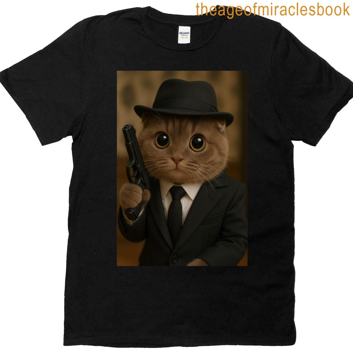 Agent Cat T-shirt