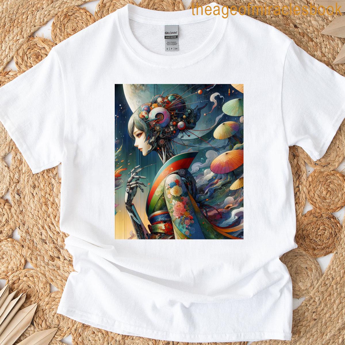 Cyber Geisha Premium T-shirt