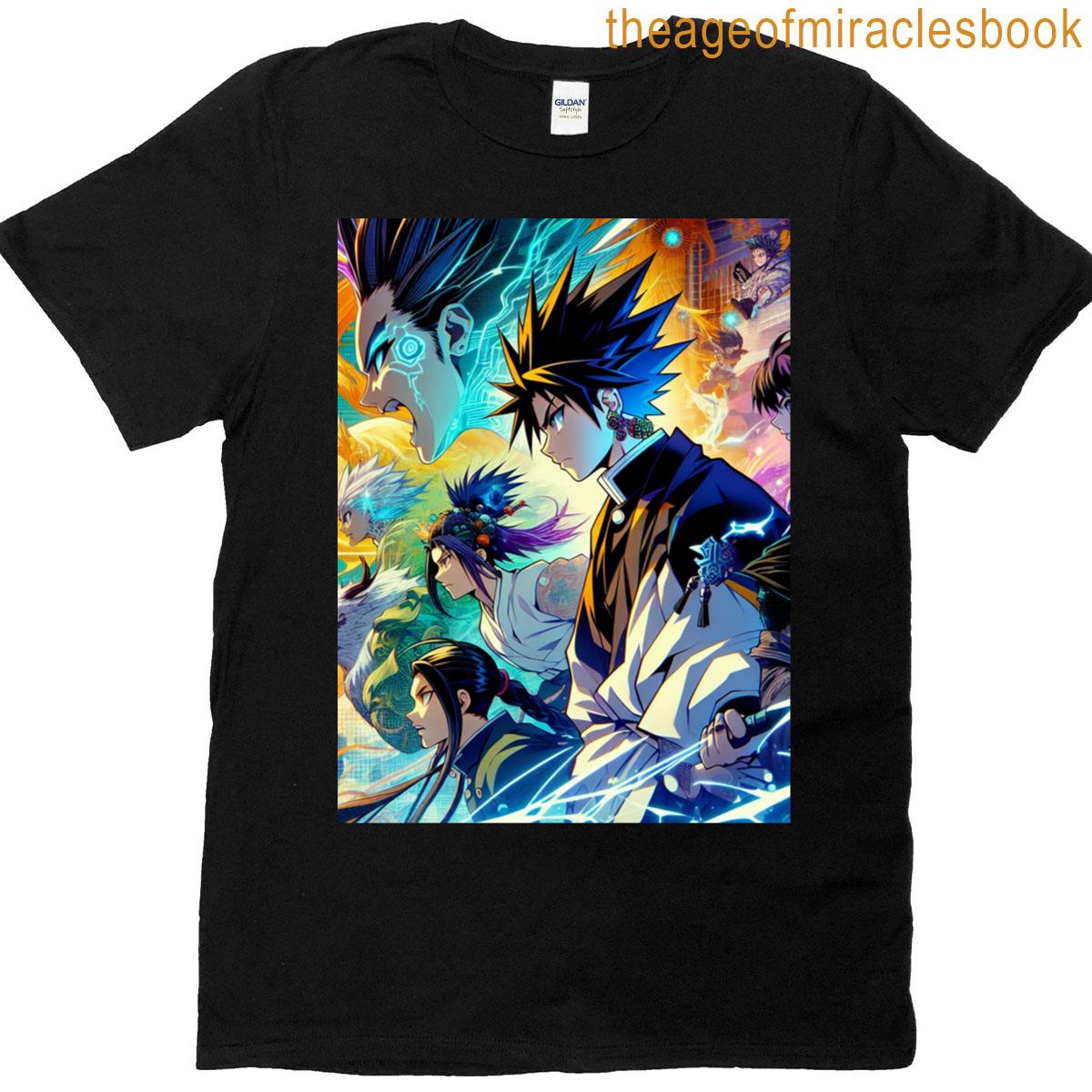 Elemental Warriors Graphic T-shirt
