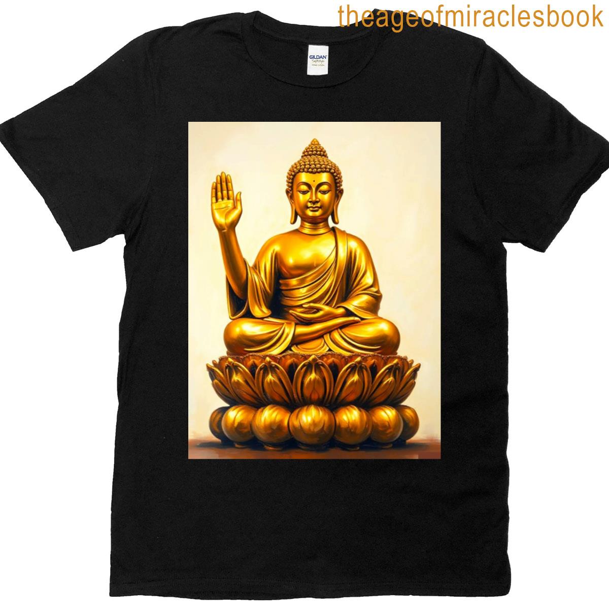 Golden Buddha 4 Graphic T-shirt