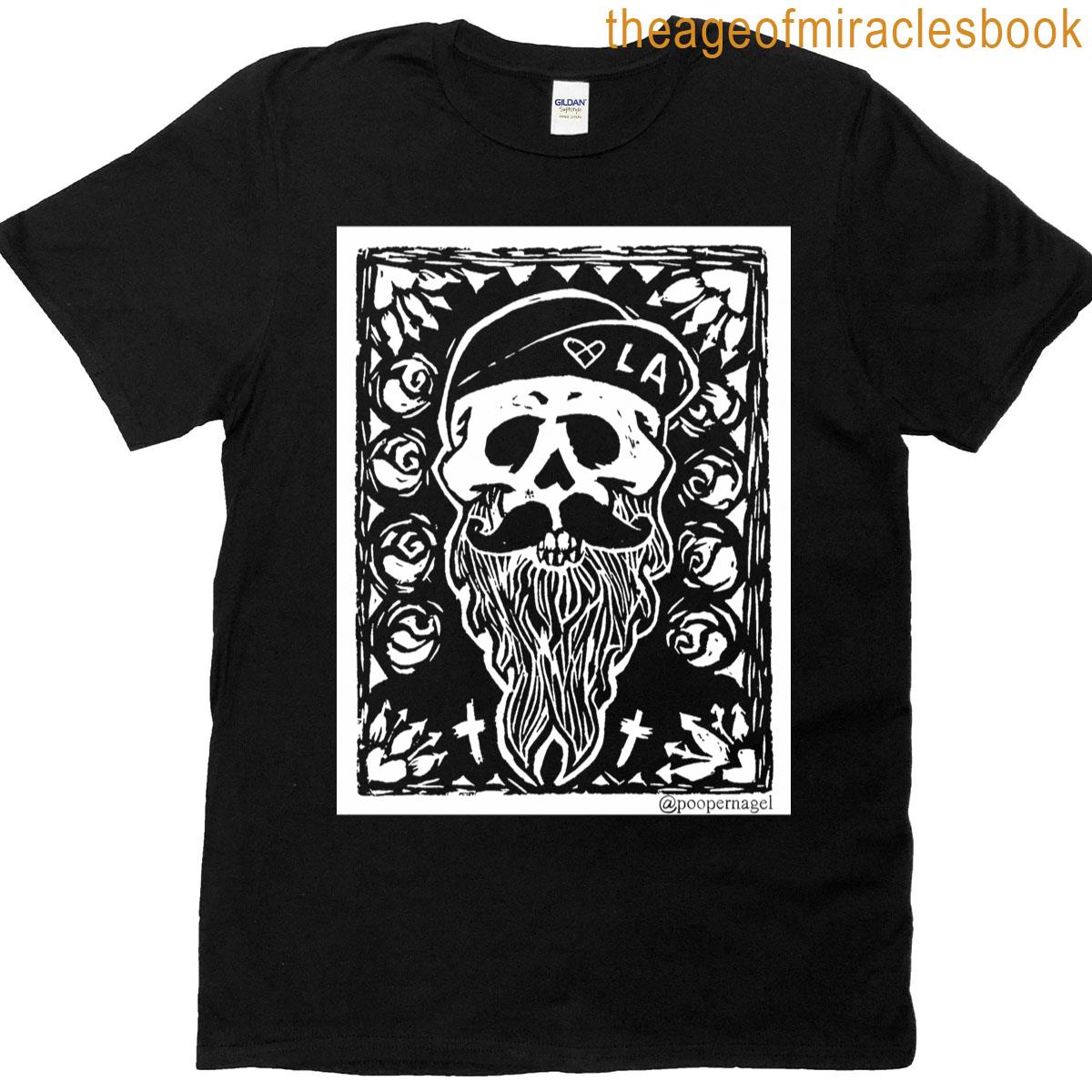 Long Skull Self Portrait T-shirt