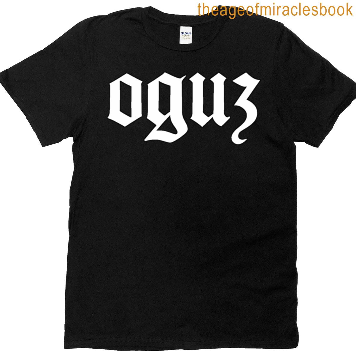 Oguz Hard Techno Dj Logo Rave T-shirt