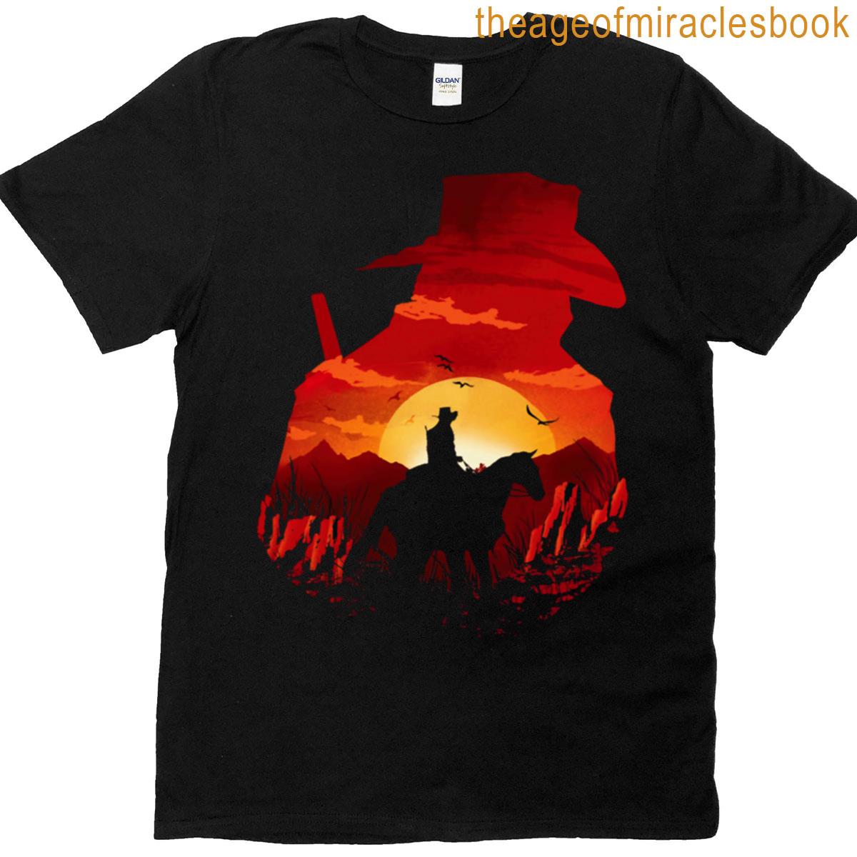Red-logo T-shirt