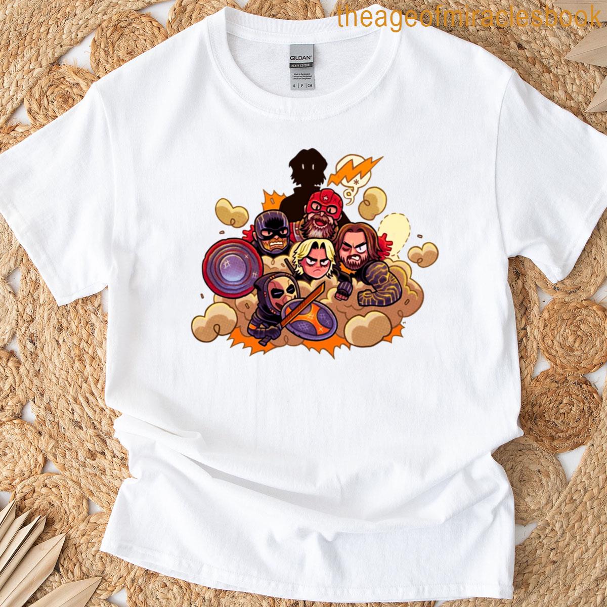 Thunderbolt Cartoon Style T-shirt