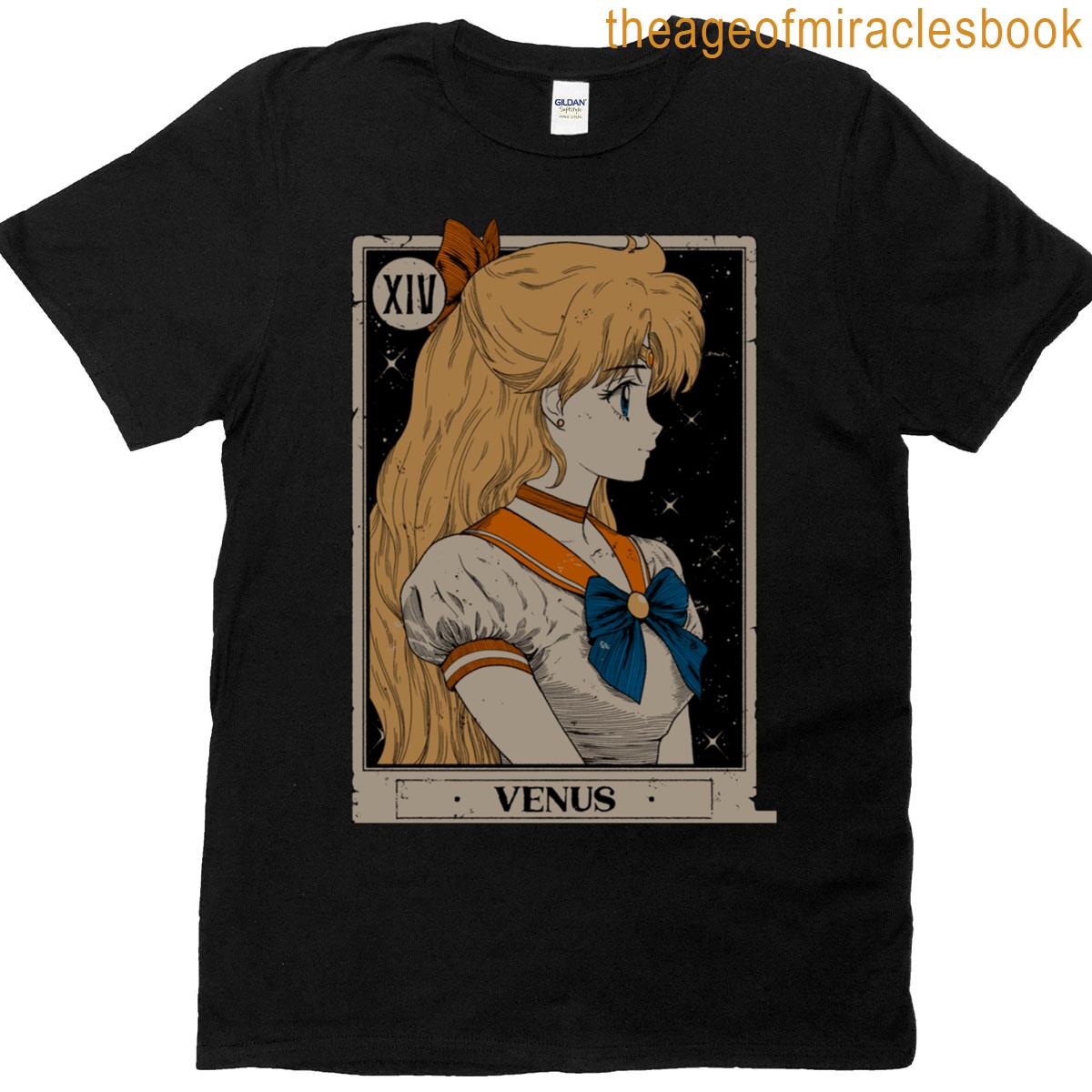 Venus Tarot Card Oversized T-shirt