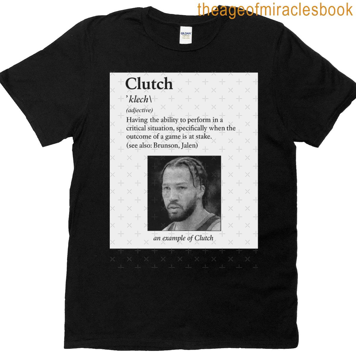 Clutch Dictionary Knicks Oversized T-shirt