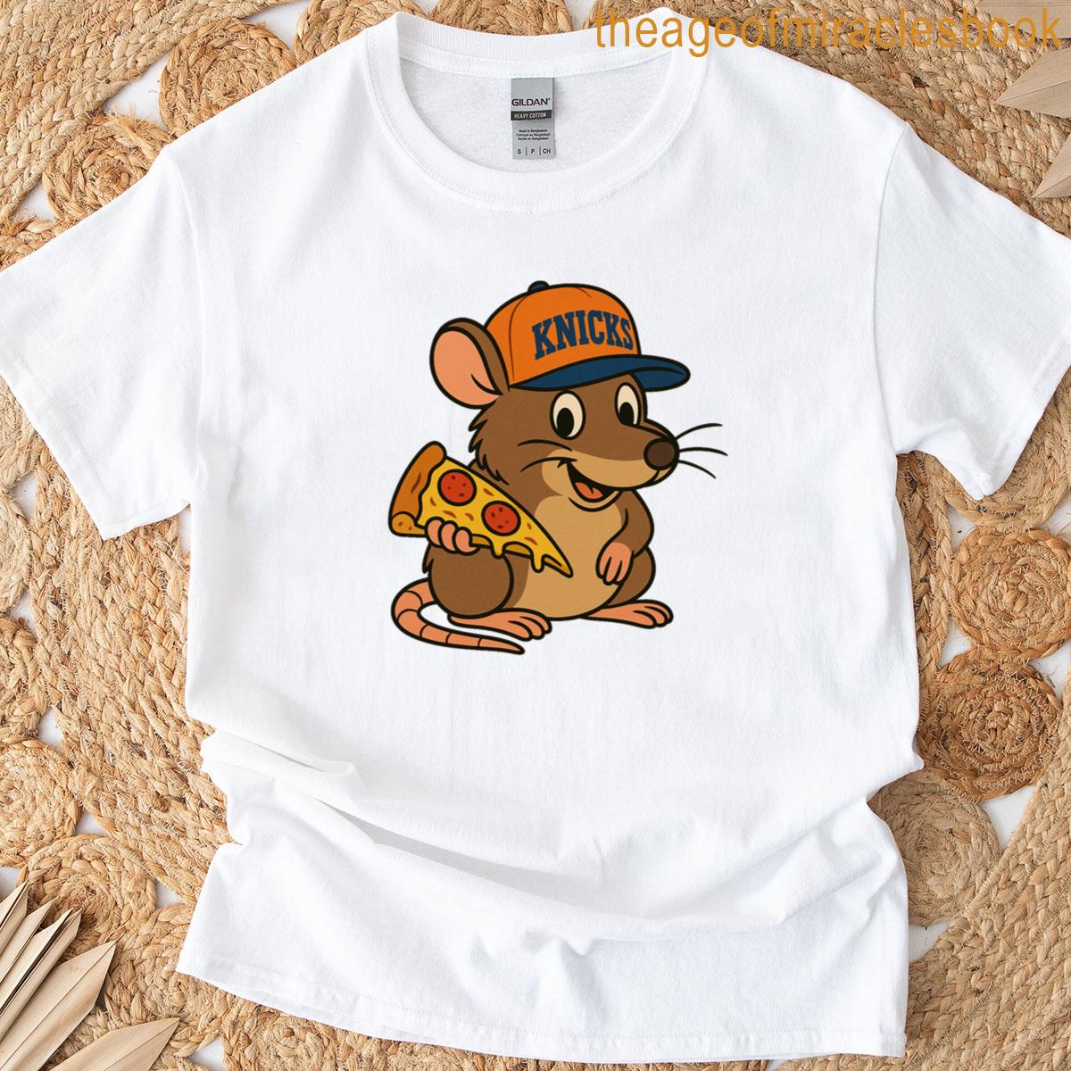 Knicks Pizza Rat T-shirt