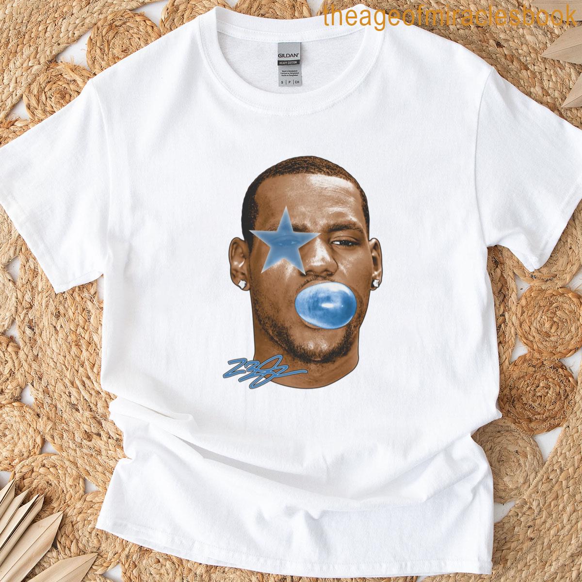 Lebron James Bleu Bubble Gum Graphic T-shirt