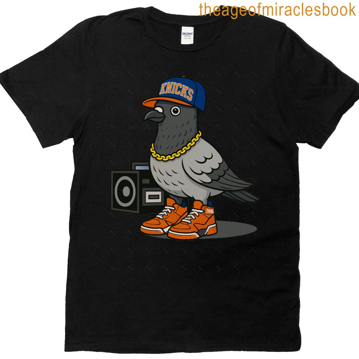 Nyc Pigeon Knicks Oversized T-shirt