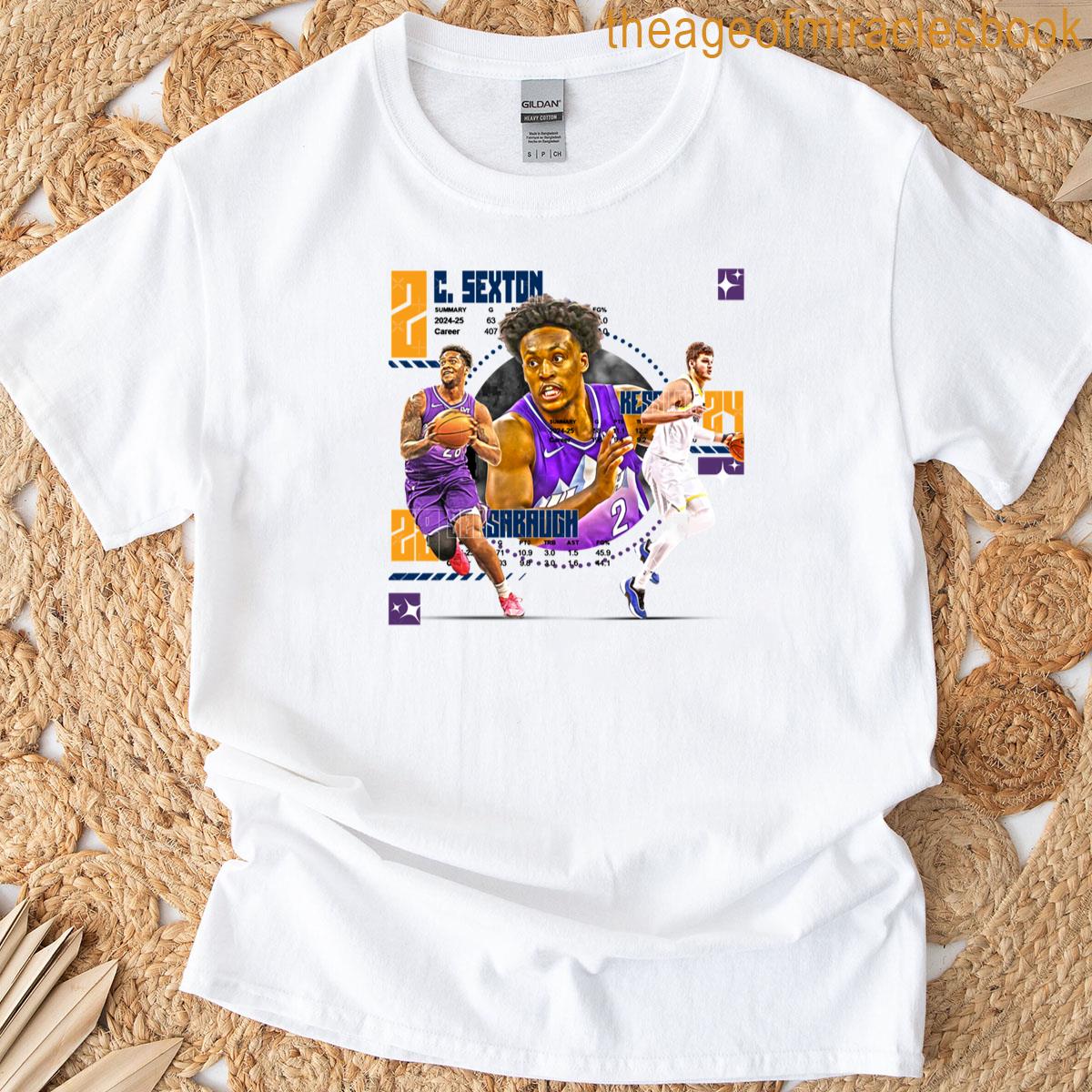 Utah Basketball Squad Design 2 T-shirt