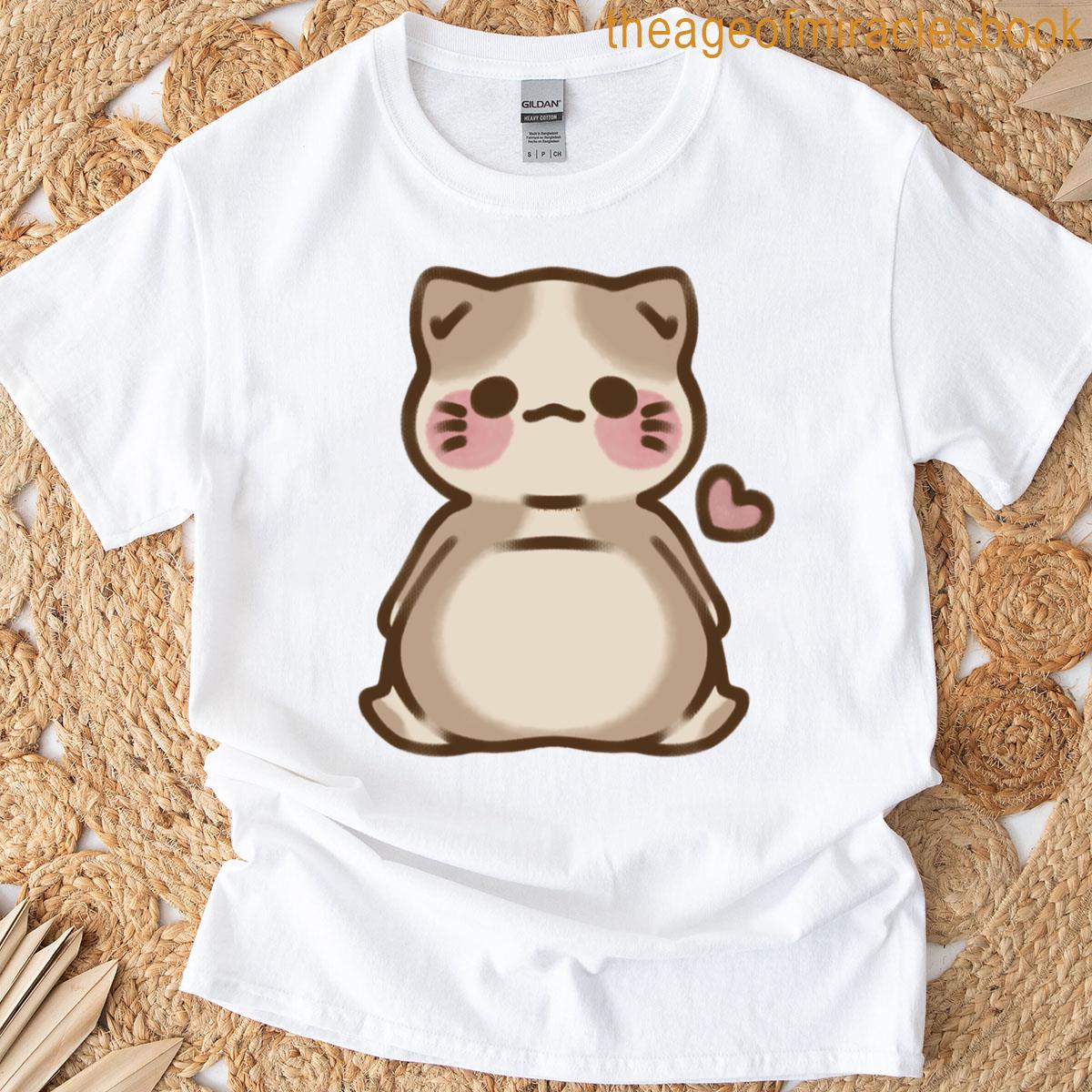 Cute Sitting Cat T-shirt