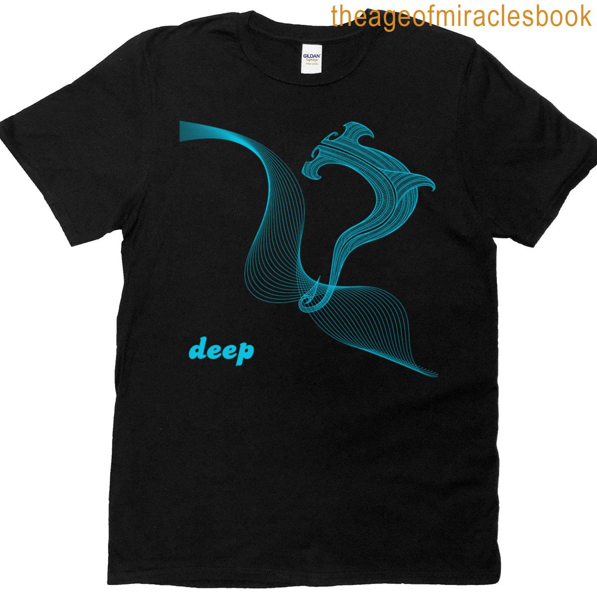 Deep Tribal Hammerhead Shark T-shirt