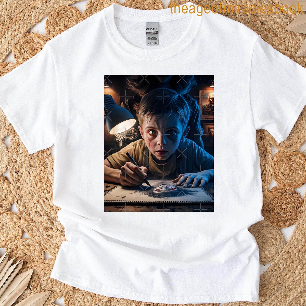Haunted Drawing Awakens Graphic T-shirt