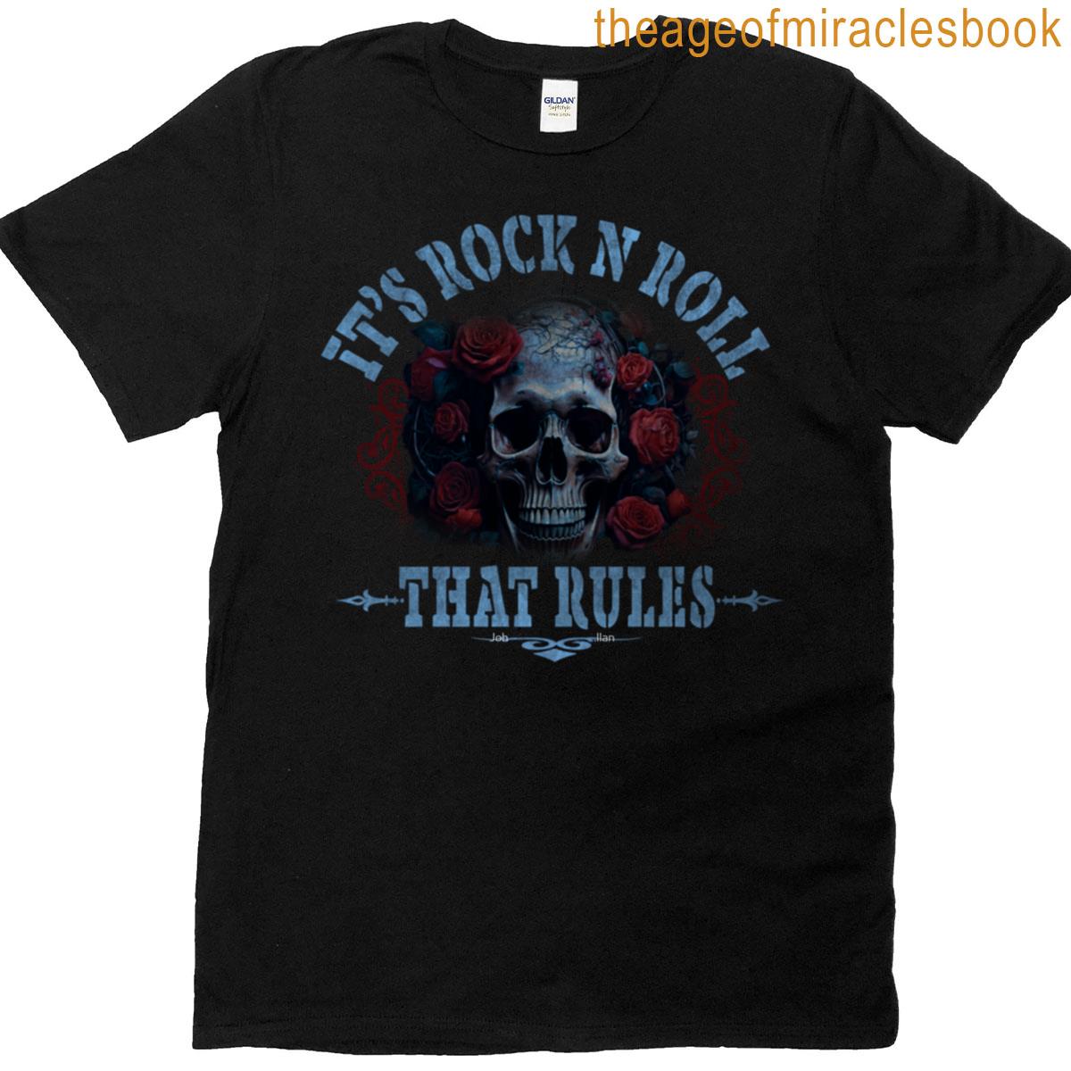 Its Rock N Roll That Rules Oversized T-shirt