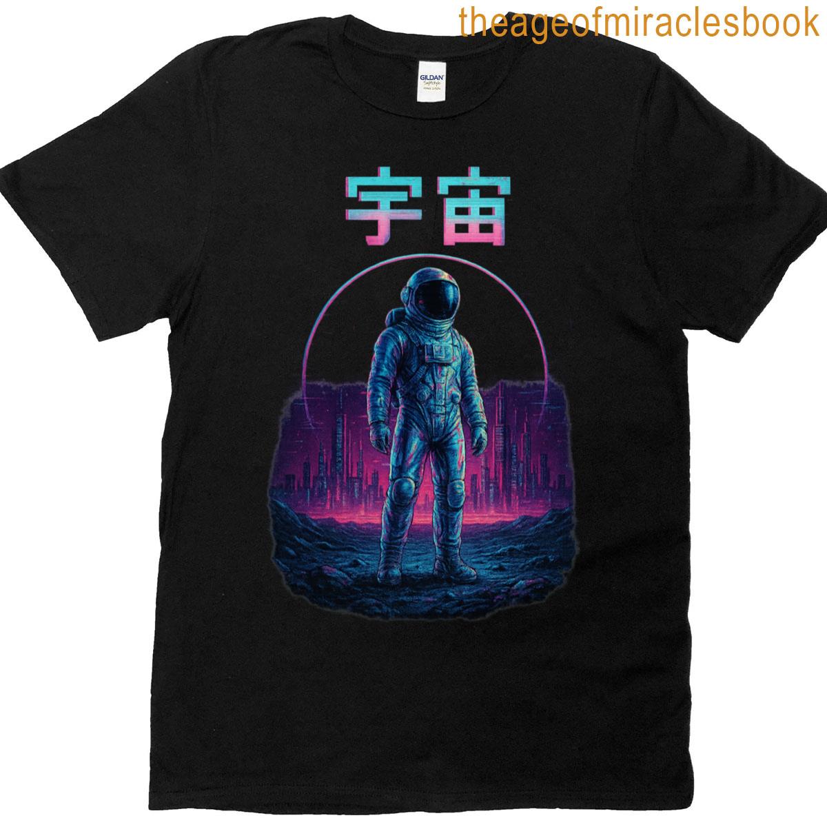 Neon Frontier Holographic Odyssey T-shirt