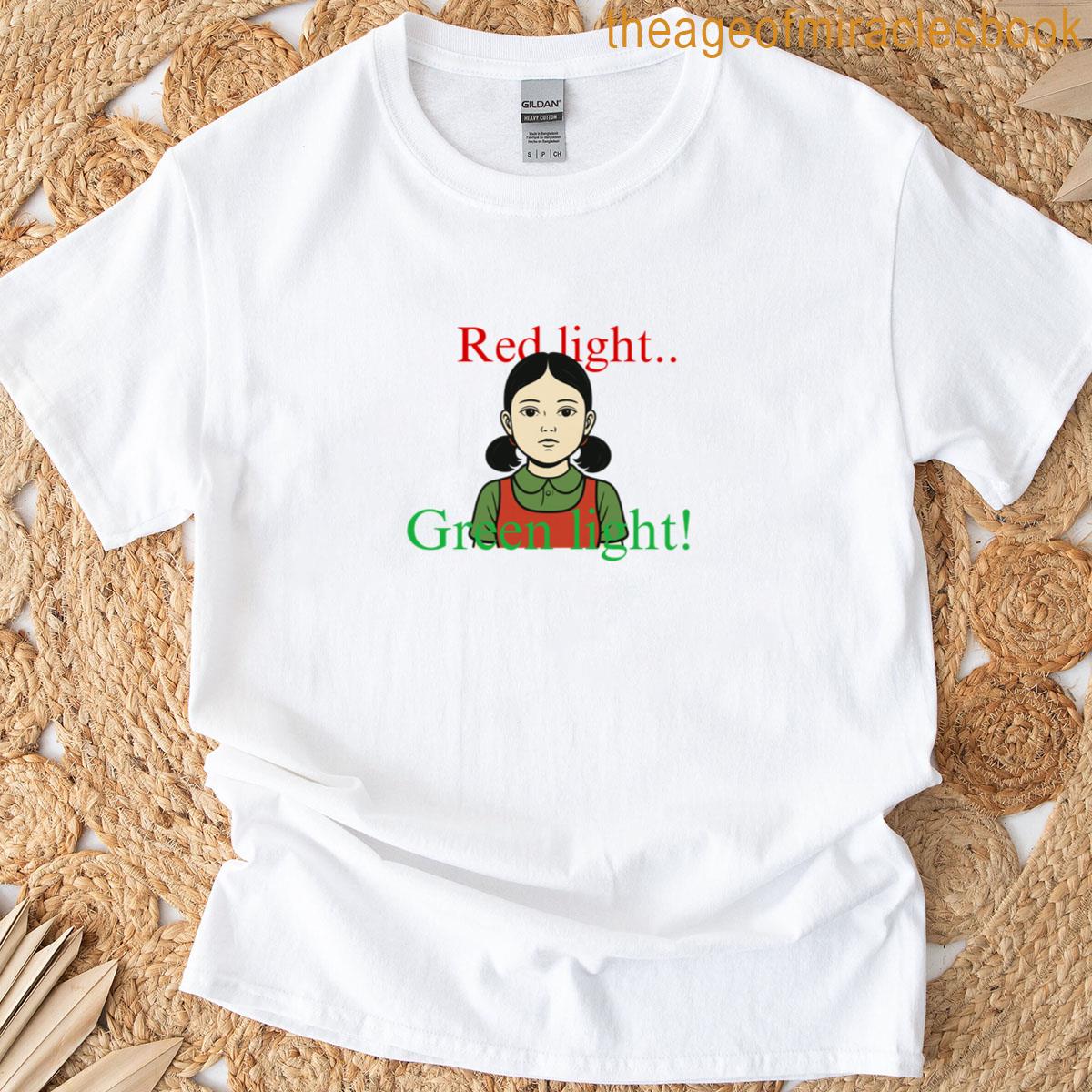 Red Light Green Light Squid Game Doll Art T-shirt
