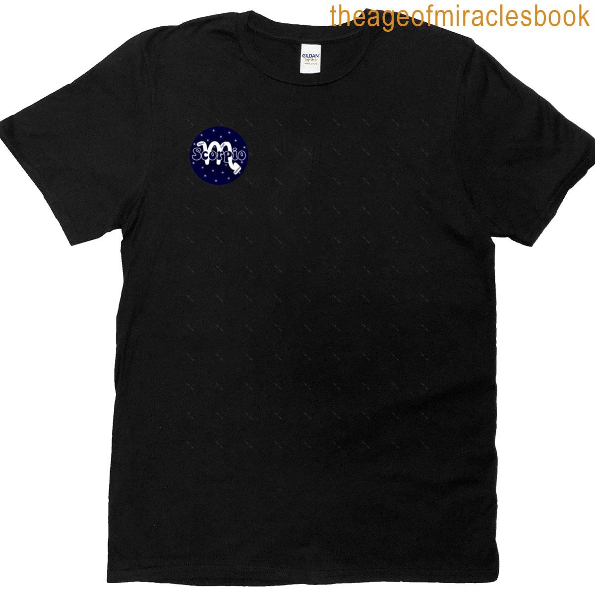 Scorpio Zodiac Sign Design Oversized T-shirt