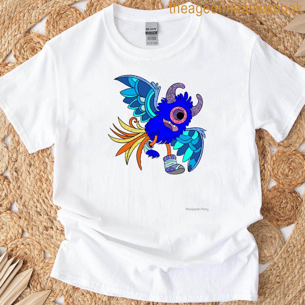 Silly Critter Blue Flyer T-shirt