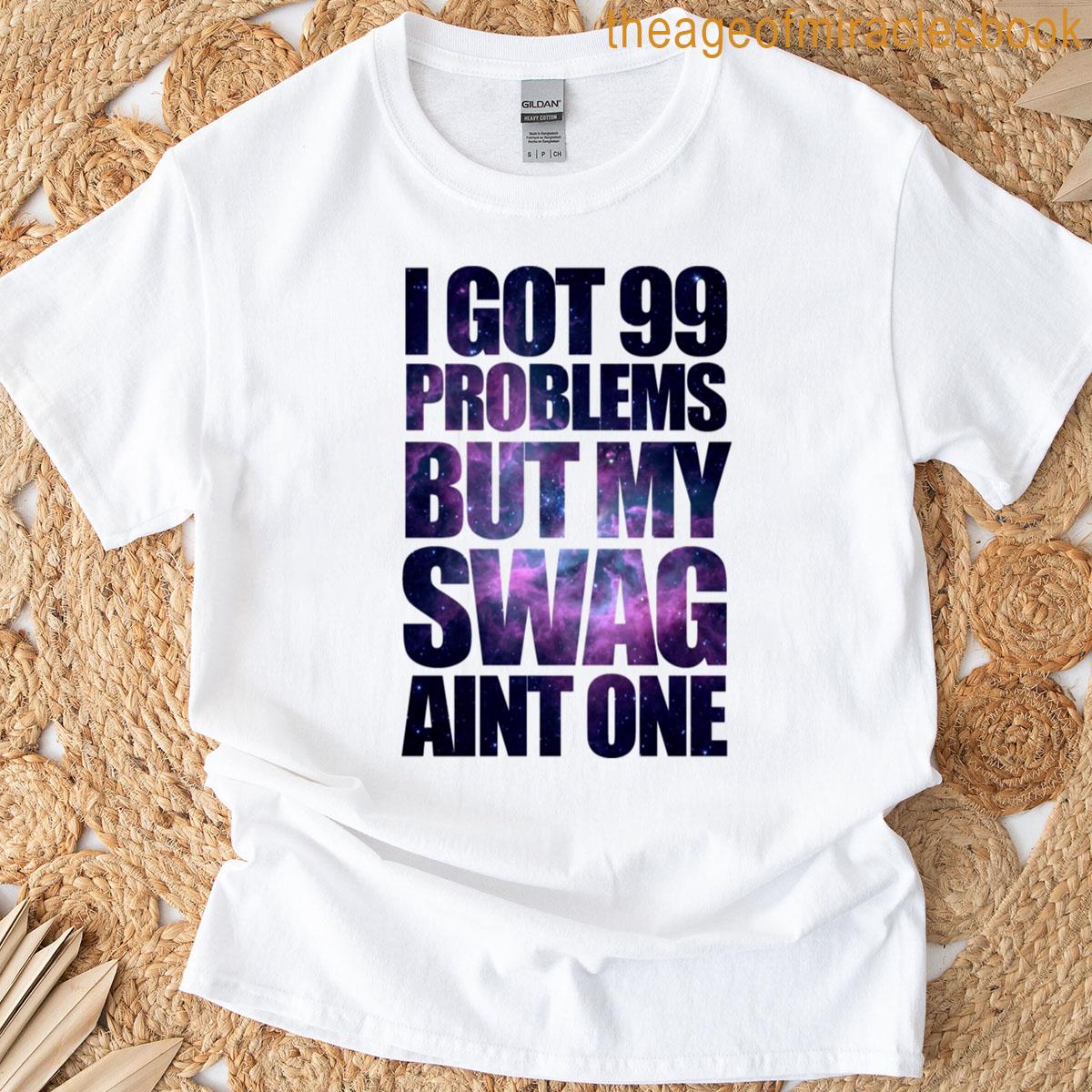 Swag Galaxy Text T-shirt