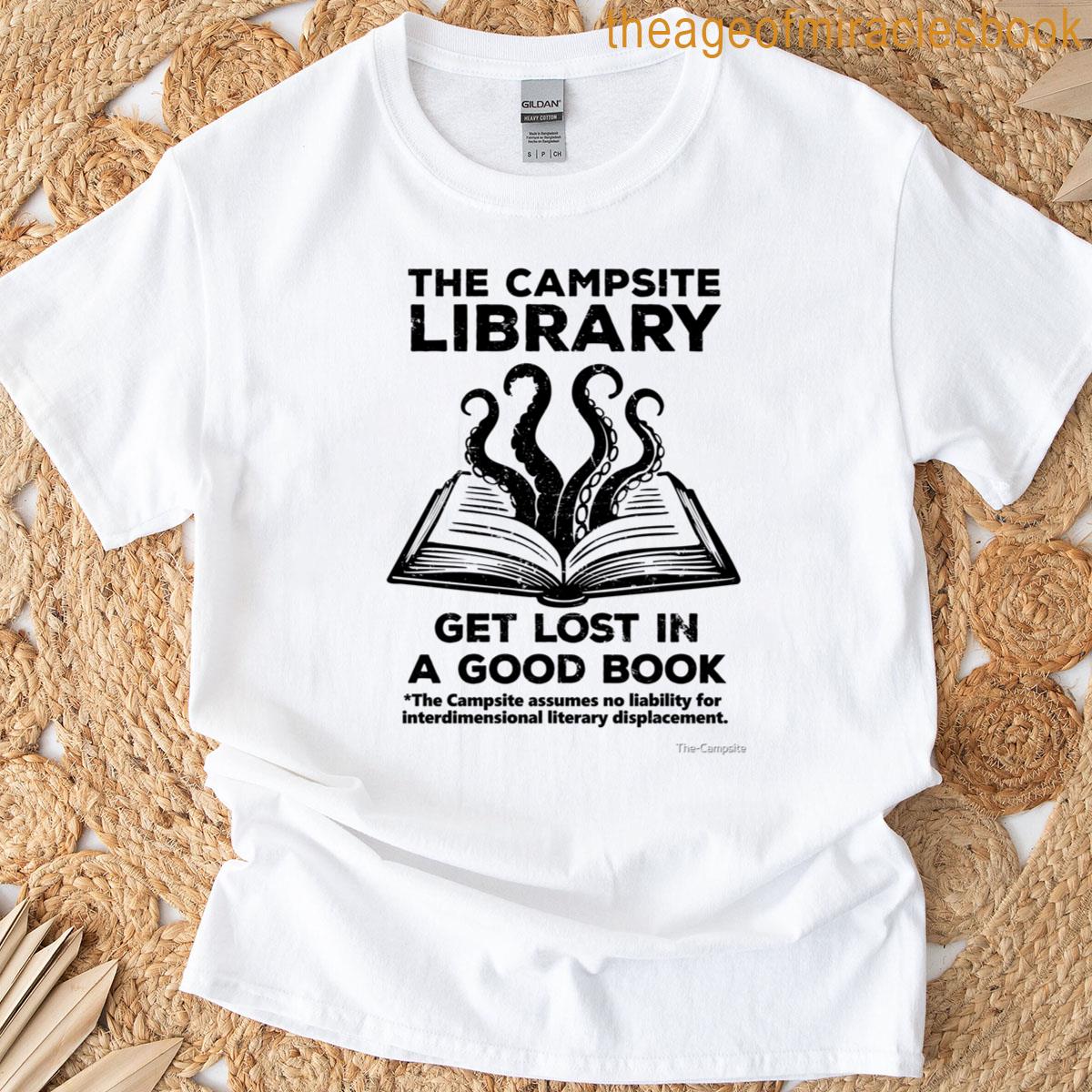 The Campsite Library Oversized T-shirt