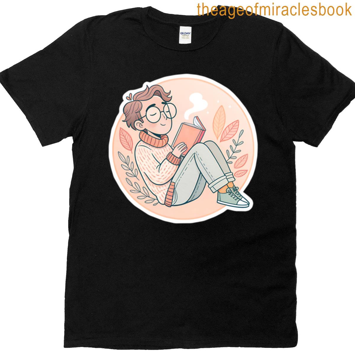 Chill Guy Reading A Book T-shirt