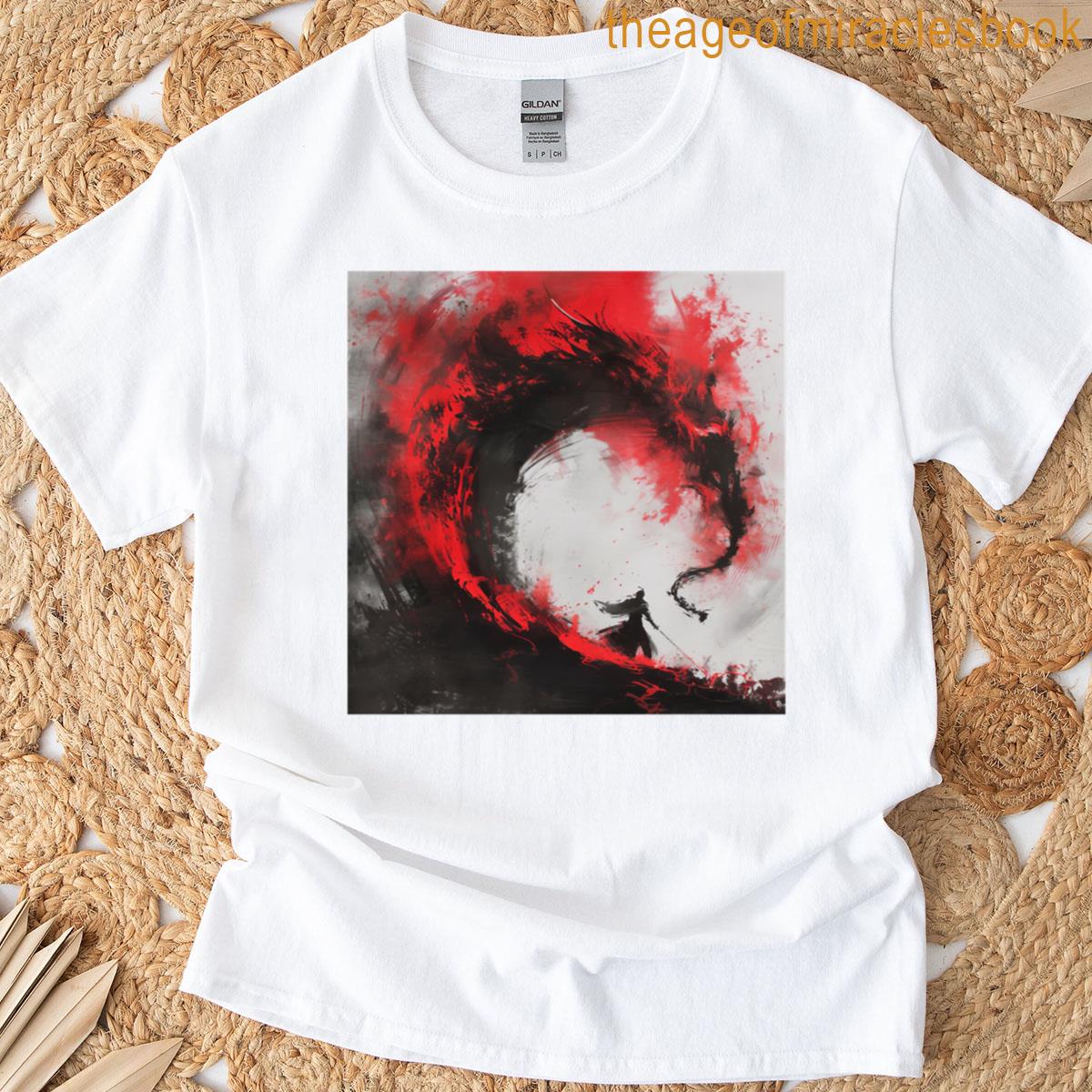 Crimson Dragons Last Stand T-shirt