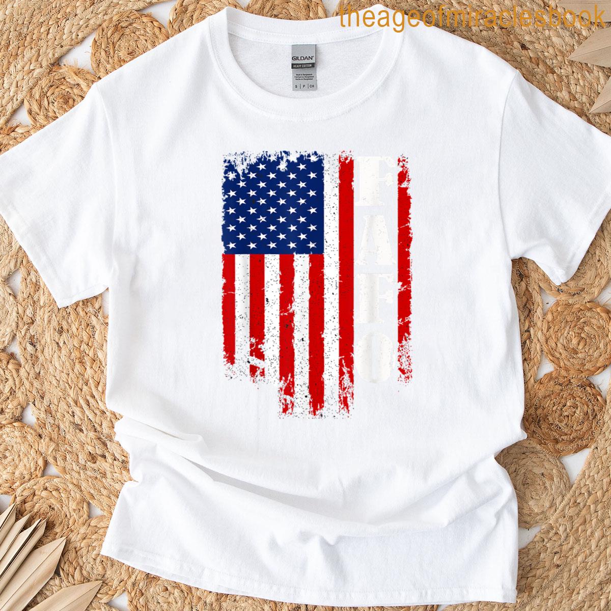Fafo Us Flag T-shirt