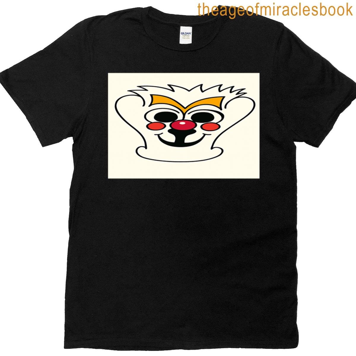 Funny Cartoon Face With Big Ears T-shirt