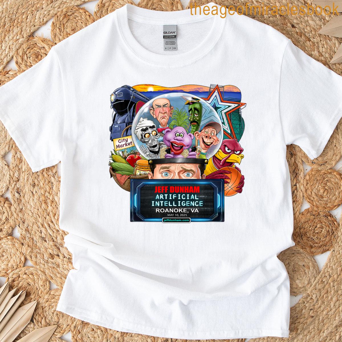 Jeff Dunham Roanoke Va 2025 T-shirt