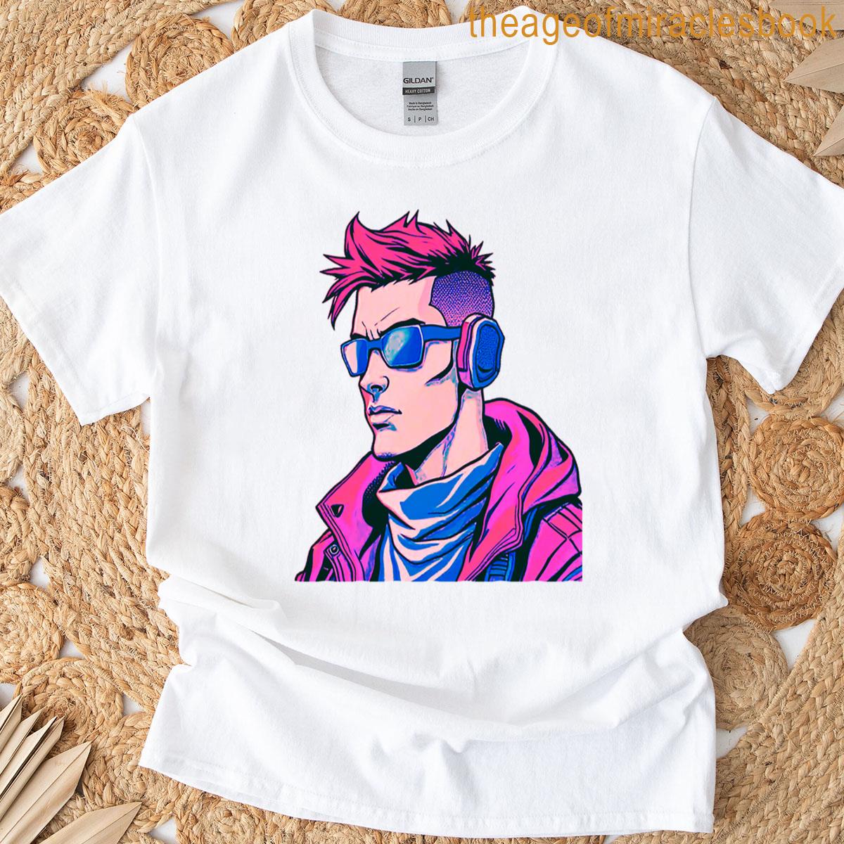 Neon Daydreams Sonic Drift Premium T-shirt