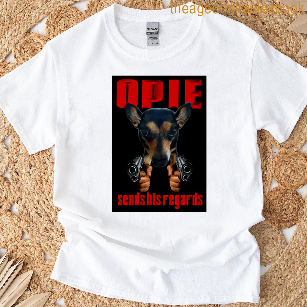 Opie Sends His Regards Oversized T-shirt