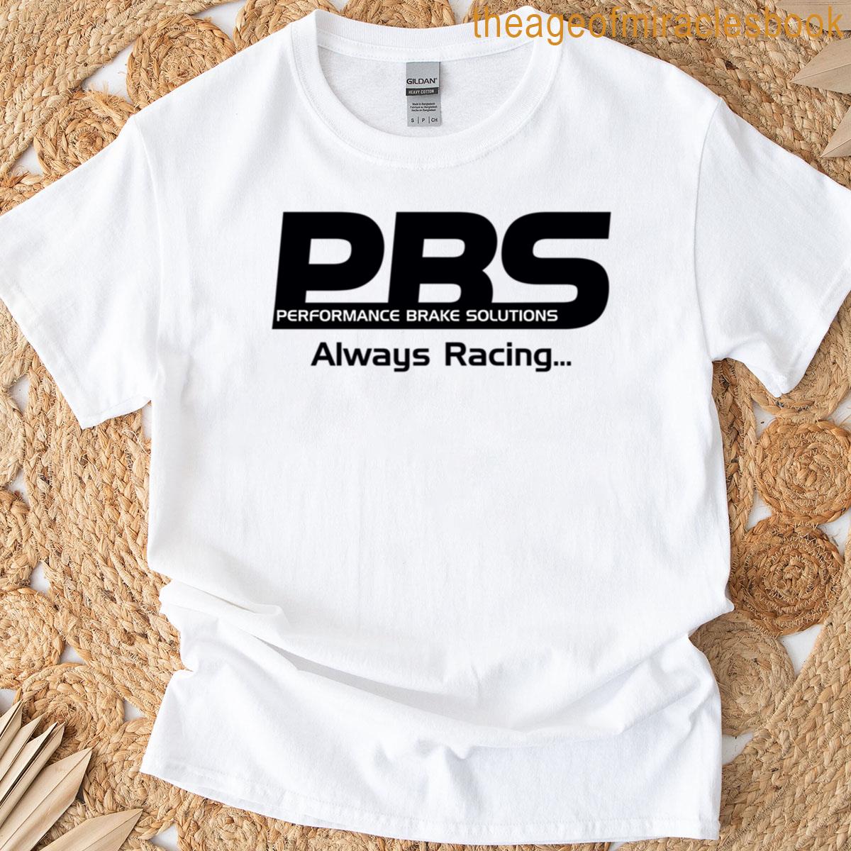 Pbs – Black Text T-shirt